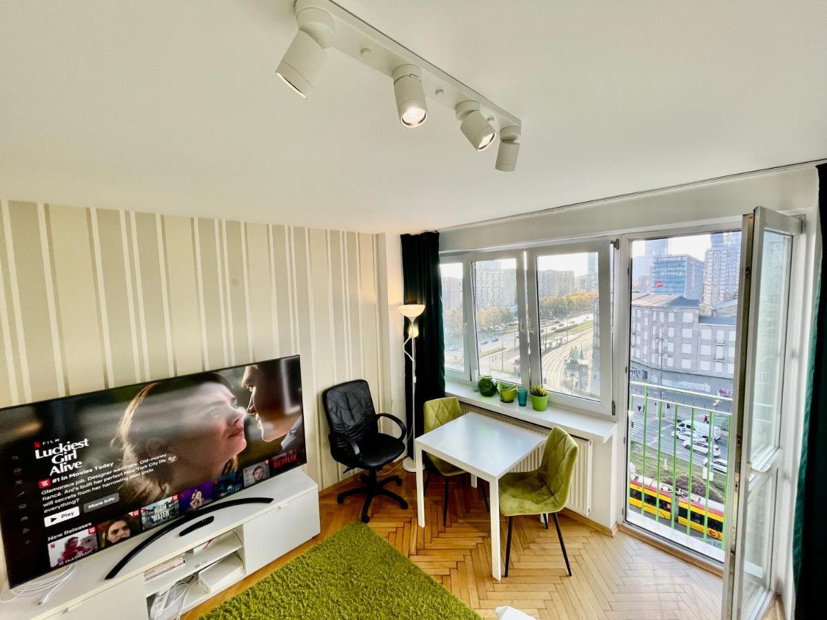 Super Apartament Green Rondo Onz Metro Nowe Wifi 300 Mb/S Aircondition Netflix Spotify Varsóvia Exterior foto